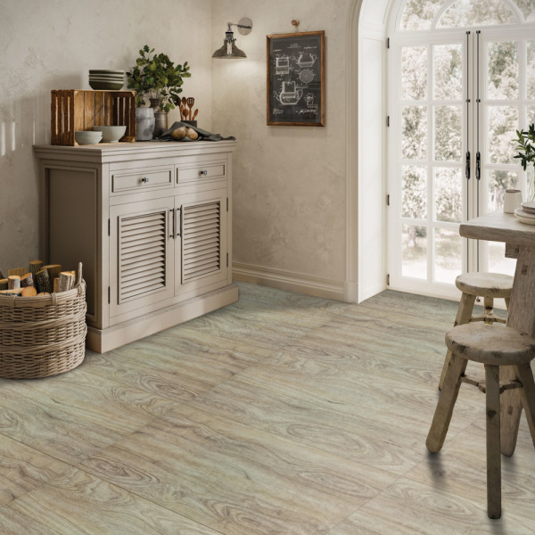 Пробковый плавающий паркет с цифровой HD печатью Алькорноке